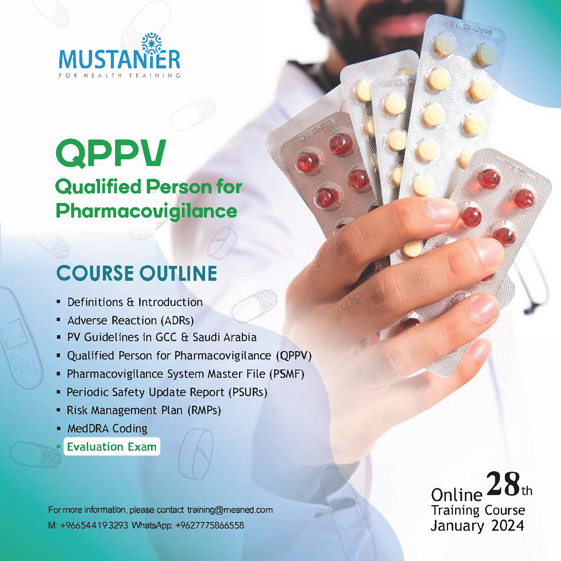 Pharmacovigilance for QPPV Online Training Course