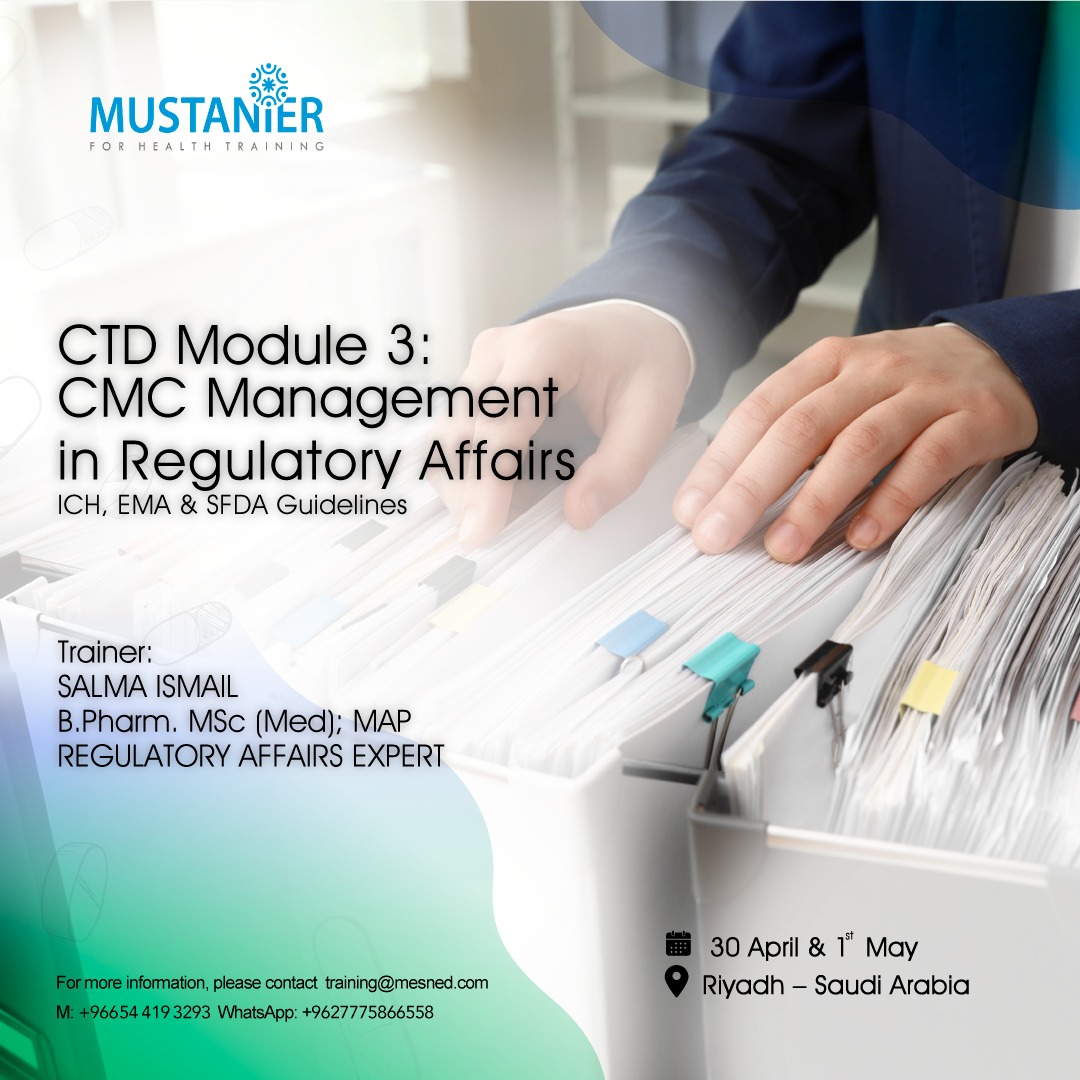 TECHNICAL REQUIREMENTS FOR CTD MODULE 3  (3.2.S/3.2.P)