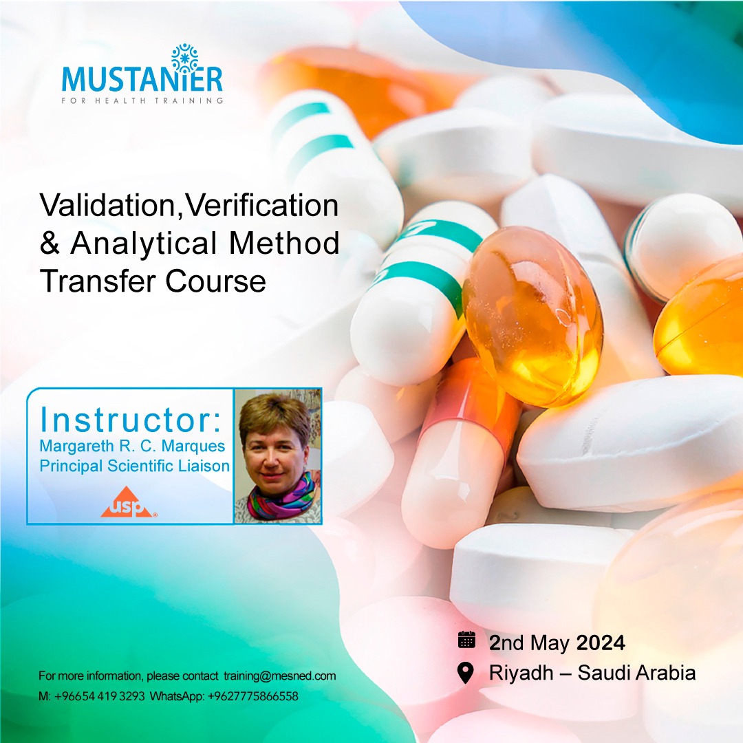 Validation, Verification and Transfer of Analytical Procedures